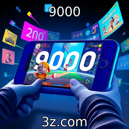 Jogos móveis e seu crescimento no mercado global : 9000